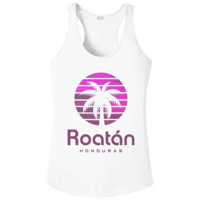 Roatan Honduras Ladies PosiCharge Competitor Racerback Tank