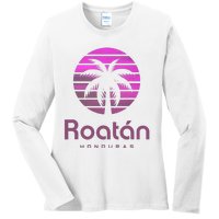 Roatan Honduras Ladies Long Sleeve Shirt