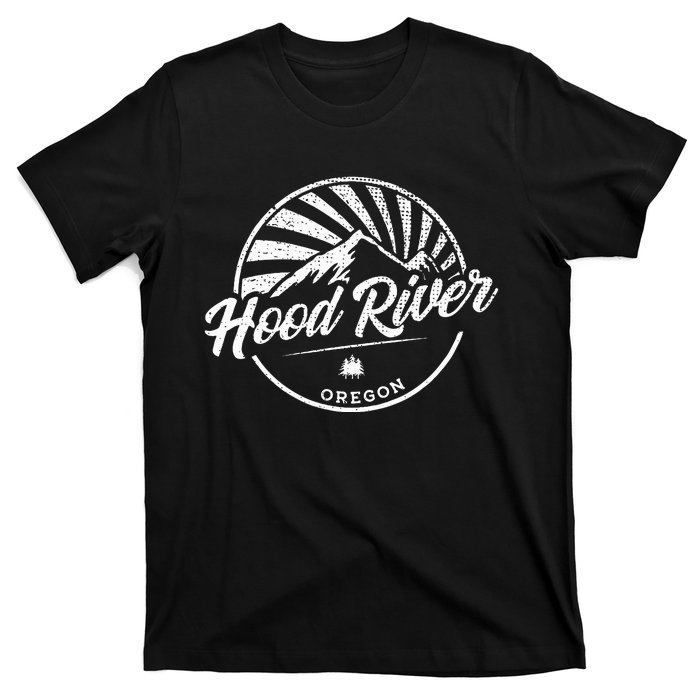 Retro Hood River Oregon T-Shirt