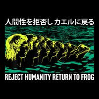 Reject Humanity Return To Frog Japanese Full-Length Apron With Pockets