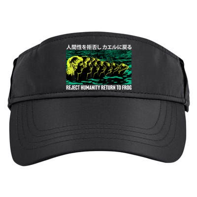 Reject Humanity Return To Frog Japanese Adult Drive Performance Visor