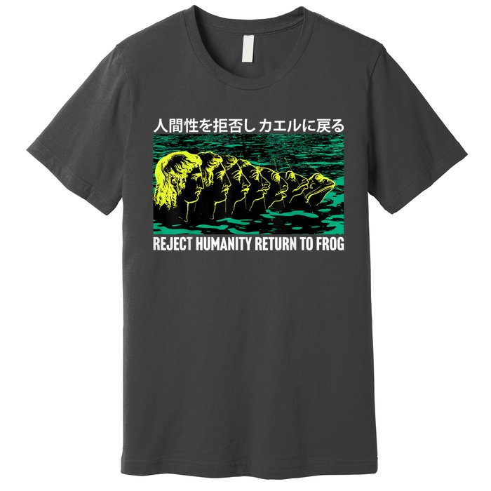 Reject Humanity Return To Frog Japanese Premium T-Shirt