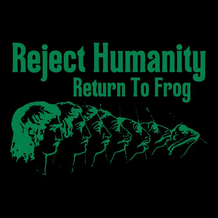 Reject Humanity Return To Frog Backpack