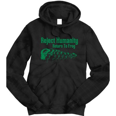 Reject Humanity Return To Frog Tie Dye Hoodie