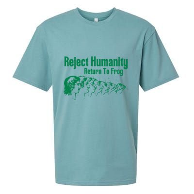 Reject Humanity Return To Frog Sueded Cloud Jersey T-Shirt