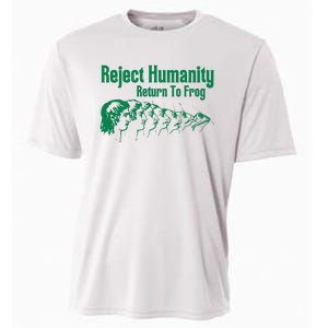 Reject Humanity Return To Frog Cooling Performance Crew T-Shirt