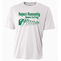 Reject Humanity Return To Frog Cooling Performance Crew T-Shirt