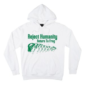 Reject Humanity Return To Frog Hoodie