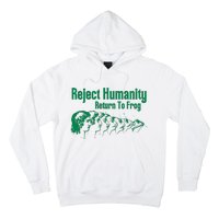 Reject Humanity Return To Frog Hoodie