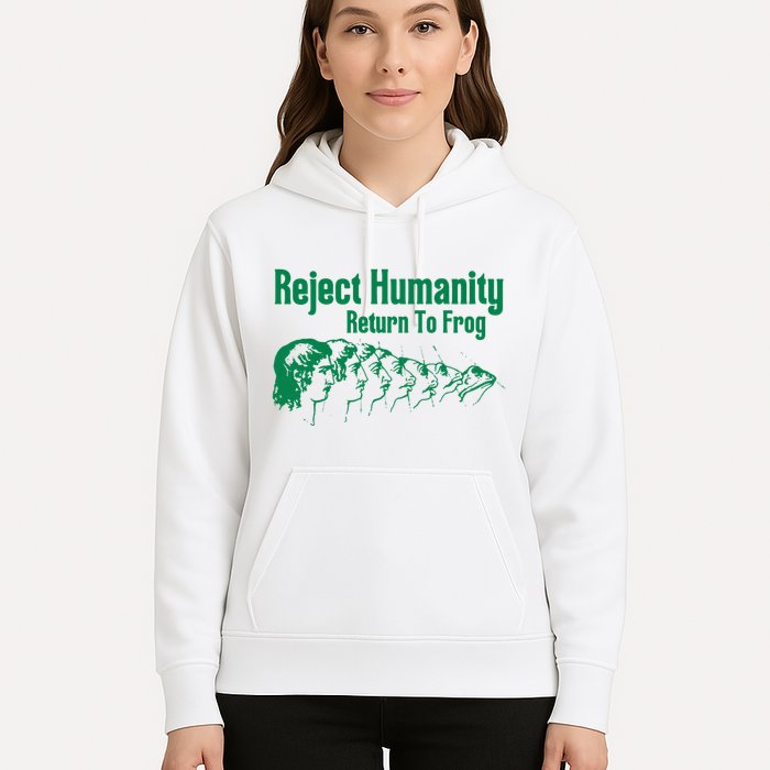 Reject Humanity Return To Frog Hoodie