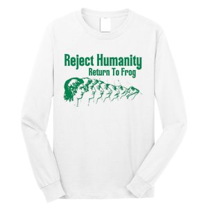 Reject Humanity Return To Frog Long Sleeve Shirt