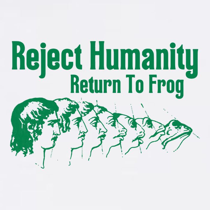 Reject Humanity Return To Frog Sweatshirt