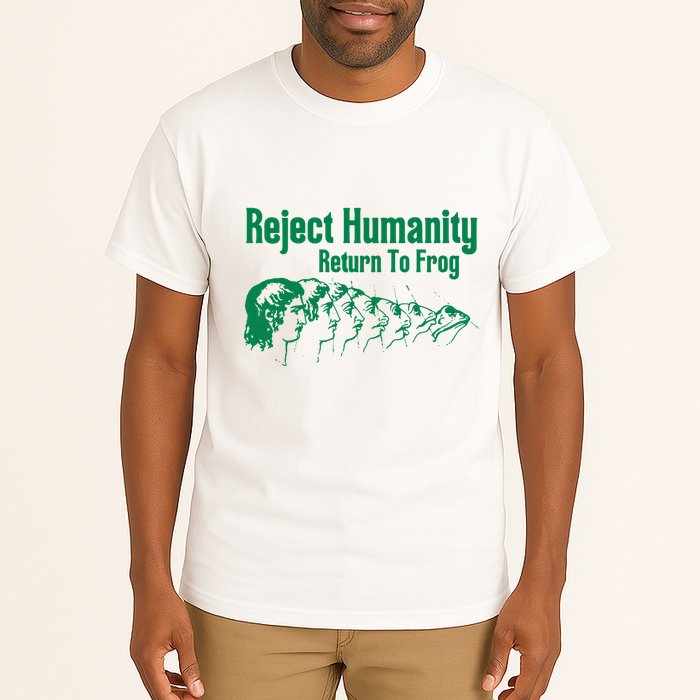 Reject Humanity Return To Frog Tall T-Shirt