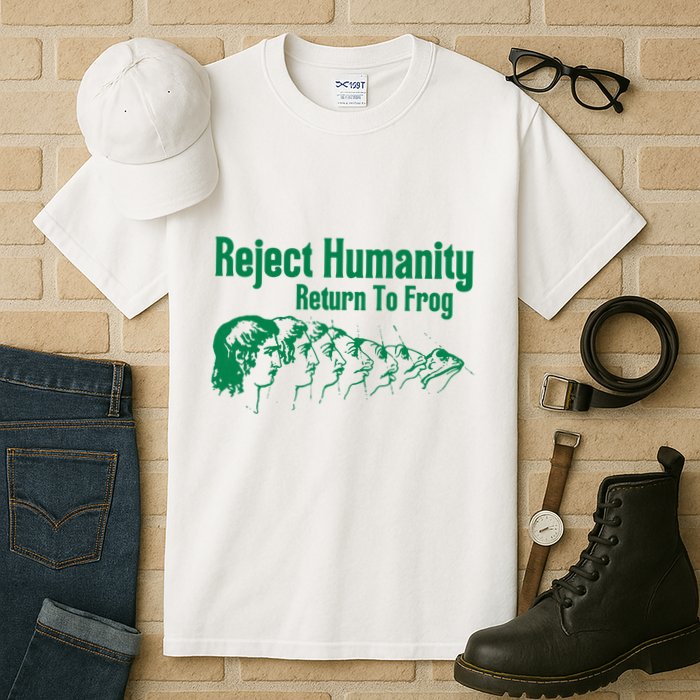 Reject Humanity Return To Frog Tall T-Shirt