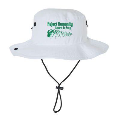 Reject Humanity Return To Frog Bucket Hat