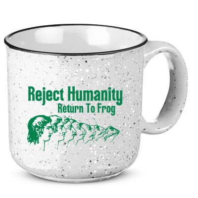 Reject Humanity Return To Frog 15oz Campfire Ceramic Mug