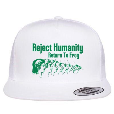 Reject Humanity Return To Frog Flatbill Hat