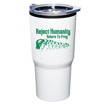 Reject Humanity Return To Frog Tumbler