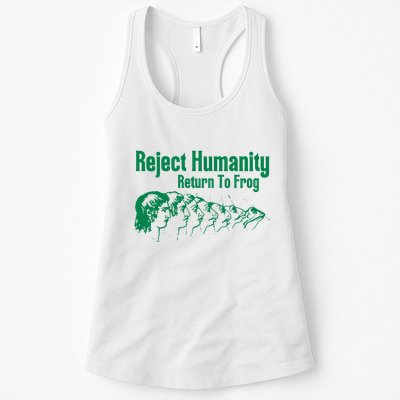 Reject Humanity Return To Frog Womens Tank Top