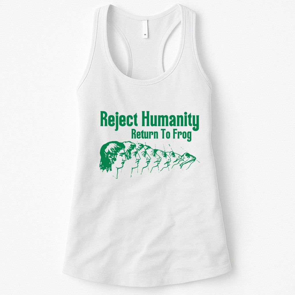 Reject Humanity Return To Frog Womens Tank Top