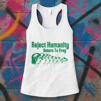 Reject Humanity Return To Frog Womens Tank Top