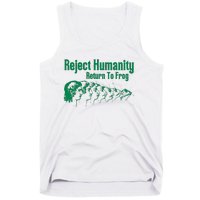 Reject Humanity Return To Frog Tank Top