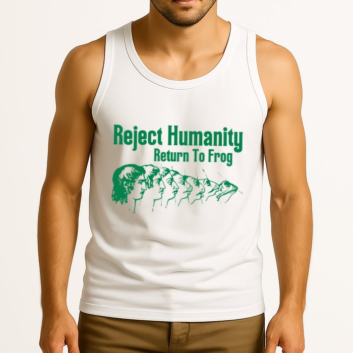 Reject Humanity Return To Frog Tank Top