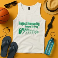Reject Humanity Return To Frog Tank Top