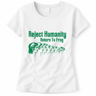 Reject Humanity Return To Frog Womens T-Shirt