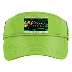 Reject Humanity Return To Frog Japanese Adult Drive Performance Visor