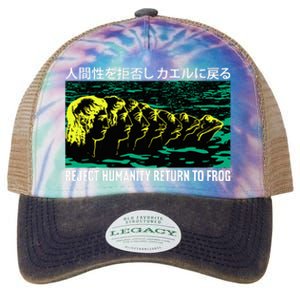 Reject Humanity Return To Frog Japanese Legacy Tie Dye Trucker Hat