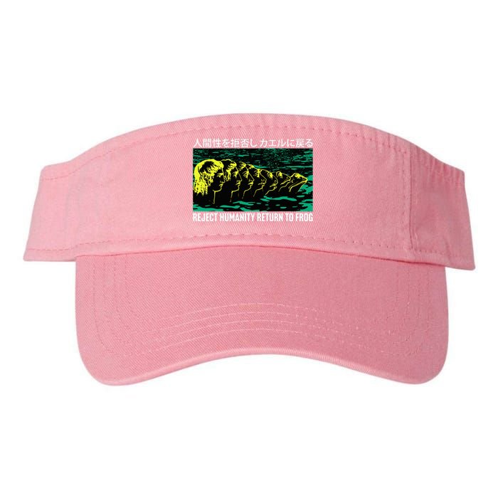 Reject Humanity Return To Frog Japanese Valucap Bio-Washed Visor