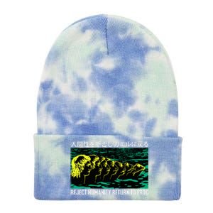 Reject Humanity Return To Frog Japanese Tie Dye 12in Knit Beanie