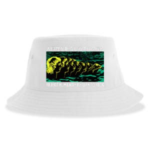 Reject Humanity Return To Frog Japanese Sustainable Bucket Hat