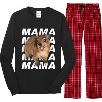 Rock Hyrax Long Sleeve Pajama Set