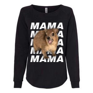 Rock Hyrax Womens California Wash Sweatshirt