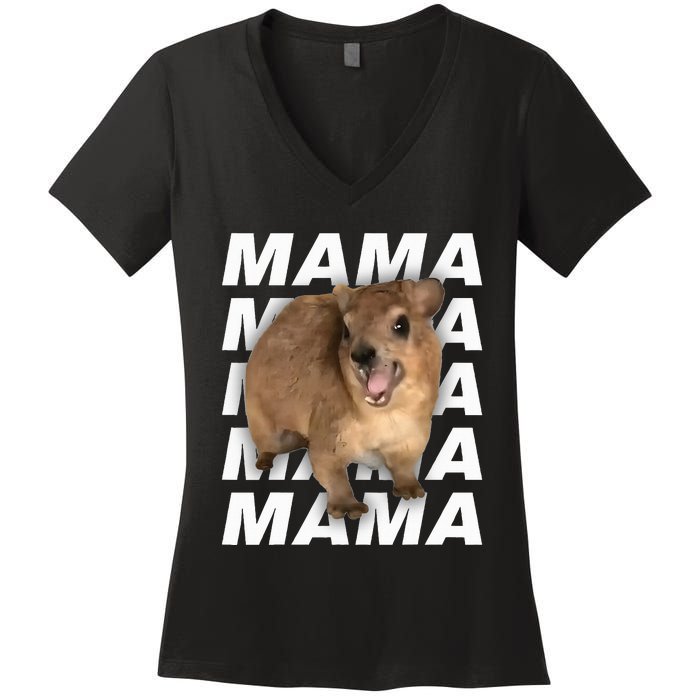 Rock Hyrax Women's V-Neck T-Shirt