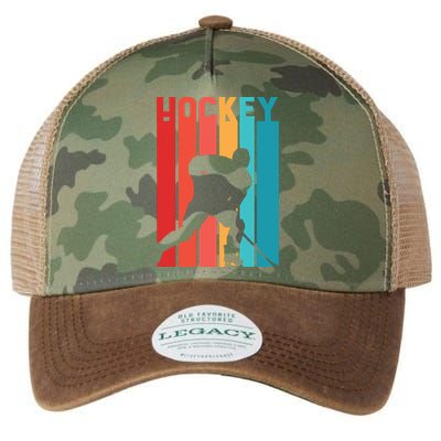 Retro Hockey Legacy Tie Dye Trucker Hat