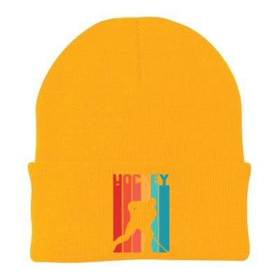 Retro Hockey Knit Cap Winter Beanie