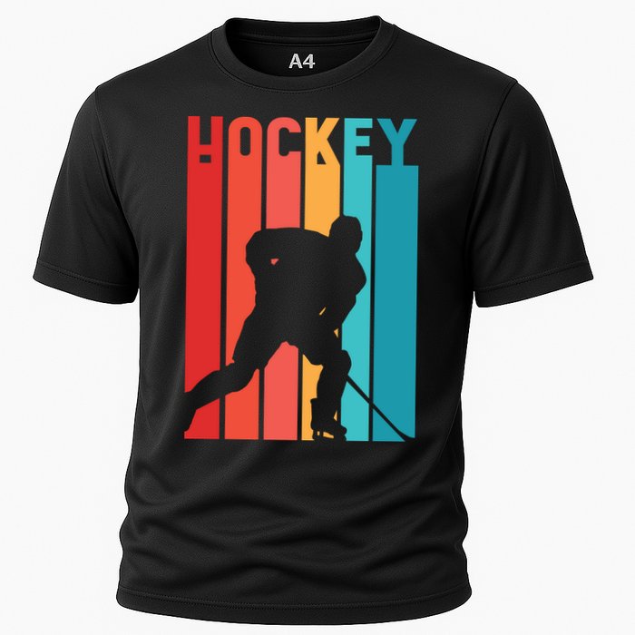 Retro Hockey Cooling Performance Crew T-Shirt