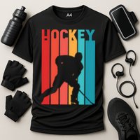Retro Hockey Cooling Performance Crew T-Shirt