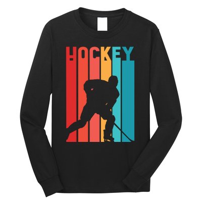 Retro Hockey Long Sleeve Shirt