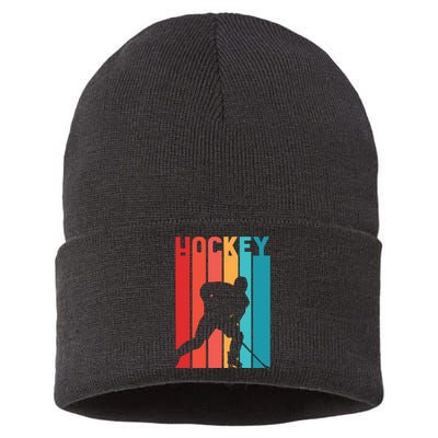 Retro Hockey Sustainable Knit Beanie