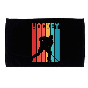 Retro Hockey Microfiber Hand Towel