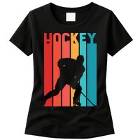 Retro Hockey Womens T-Shirt