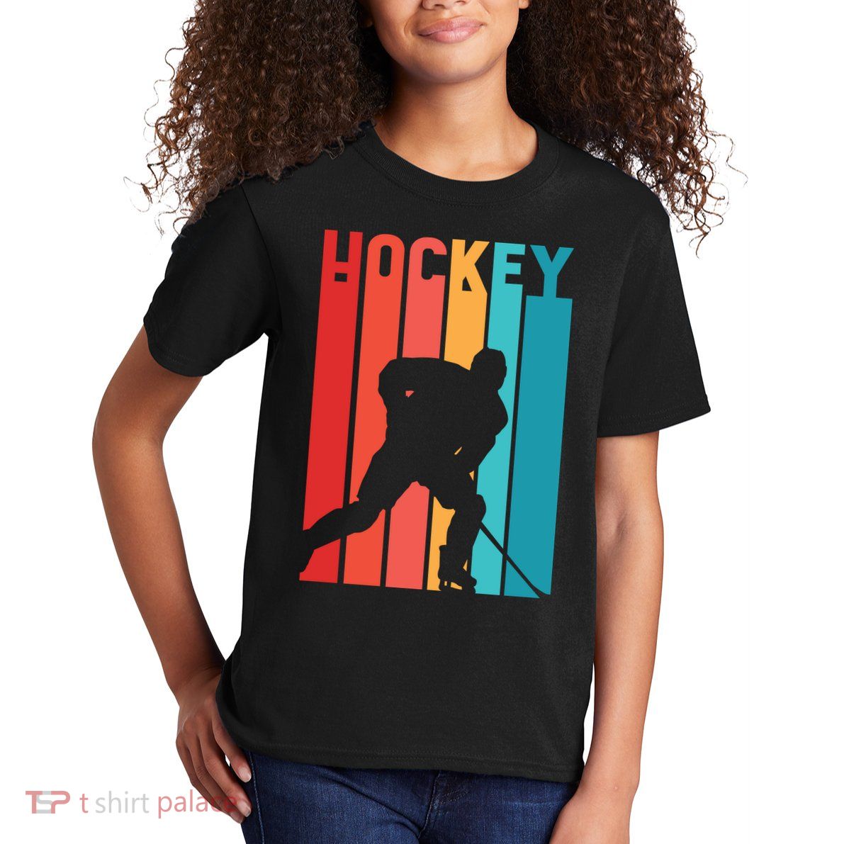 Retro Hockey Kids T-Shirt