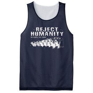 Reject Humanity Return To Frogfunny Costume Nature Lovers Mesh Reversible Basketball Jersey Tank