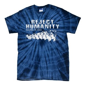 Reject Humanity Return To Frogfunny Costume Nature Lovers Tie-Dye T-Shirt