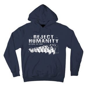 Reject Humanity Return To Frogfunny Costume Nature Lovers Tall Hoodie