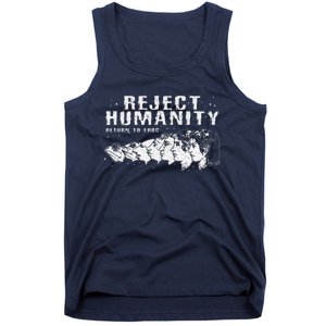 Reject Humanity Return To Frogfunny Costume Nature Lovers Tank Top